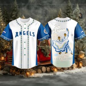Angels Salvadoran Heritage Night 2025 Jersey