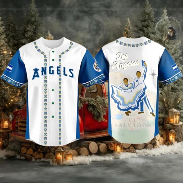 Angels Salvadoran Heritage Night 2025 Jersey