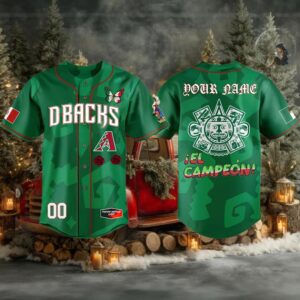Arizona Diamondbacks Mexican Heritage Night 2025 Jersey