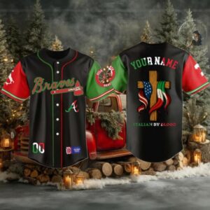 Atlanta Braves Italian American Heritage Month 2025 Jersey