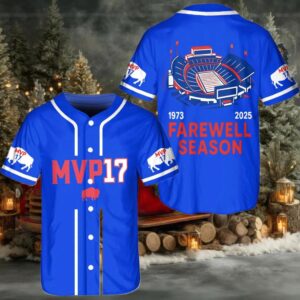 Bills MVP 17 Farewell Season 1973 2025 Jersey