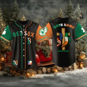 Boston Red Sox Irish American Heritage Night Luck Of The Irish 2025 Jersey