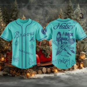 Braves Halsey Back to Badlands Tour 2025 Jersey