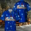 Bud Light Tropical Floral Hawaiian Shirt