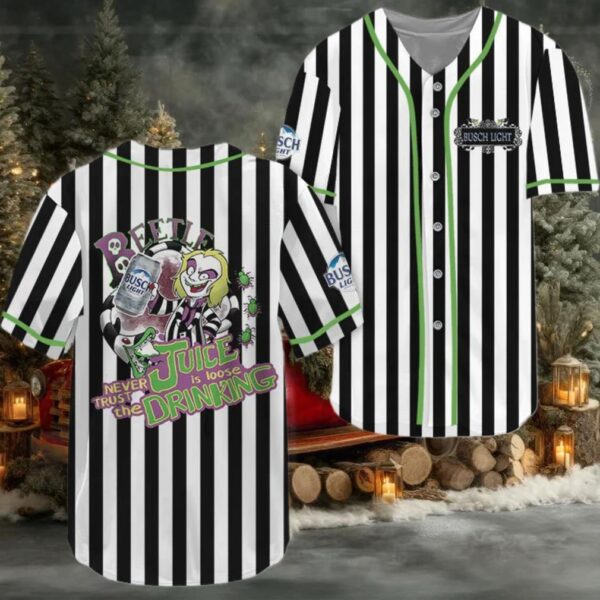 Busch Light Beetlejuice Baseball Jersey