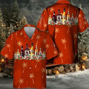 Captain Morgan Tropical Liquor Paradise Hawaiian Shirt
