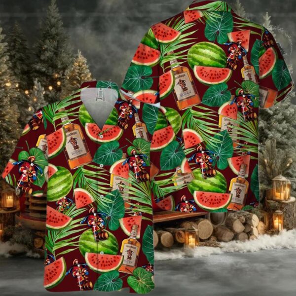 Captain Morgan Watermelon Hawaiian Shirt