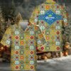 Coors Light Patriotic Grunge Flag Hawaiian Shirt