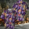 Crown Royal Coconut Tree Pattern Hawaiian Shirt