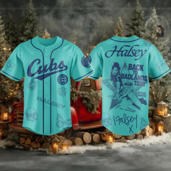 Cubs Halsey Back to Badlands Tour 2025 Jersey