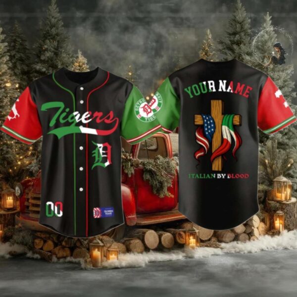 Detroit Tigers Italian American Heritage Month 2025 Jersey