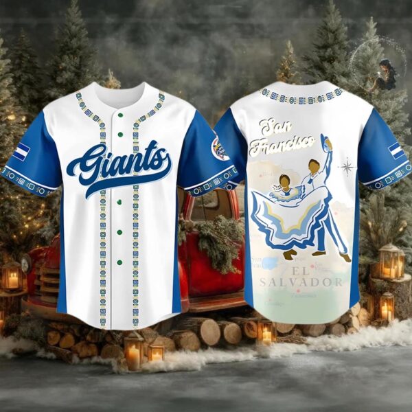 Giants Salvadoran Heritage Night 2025 Jersey