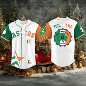 Houston Astros Irish American Heritage Night 2025 Jersey