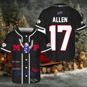 Josh Alen Be Good Do Good God Bless Go Bills Jersey
