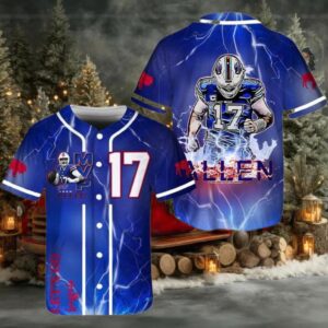 Josh Allen Let’s Go Buffalo MVP 17 Jersey