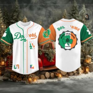 Los Angeles Dodgers Irish American Heritage Night 2025 Jersey