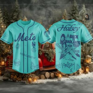 Mets Halsey Back to Badlands Tour 2025 Jersey