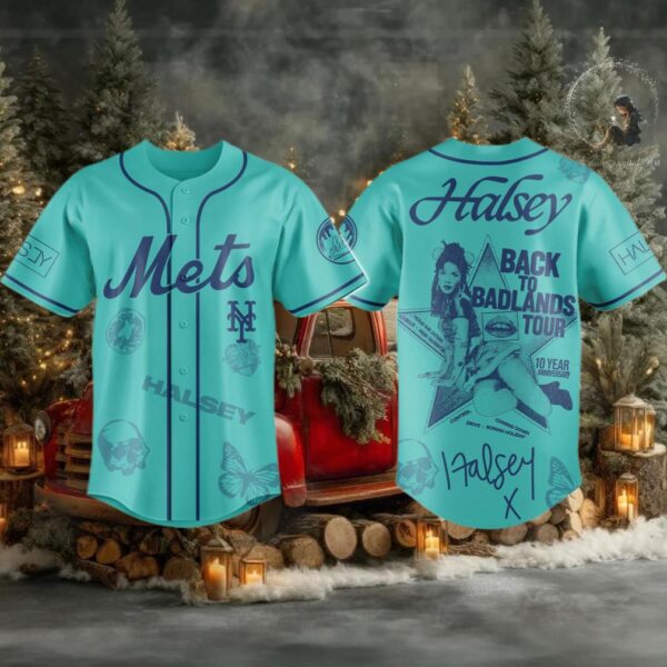 Mets Halsey Back to Badlands Tour 2025 Jersey