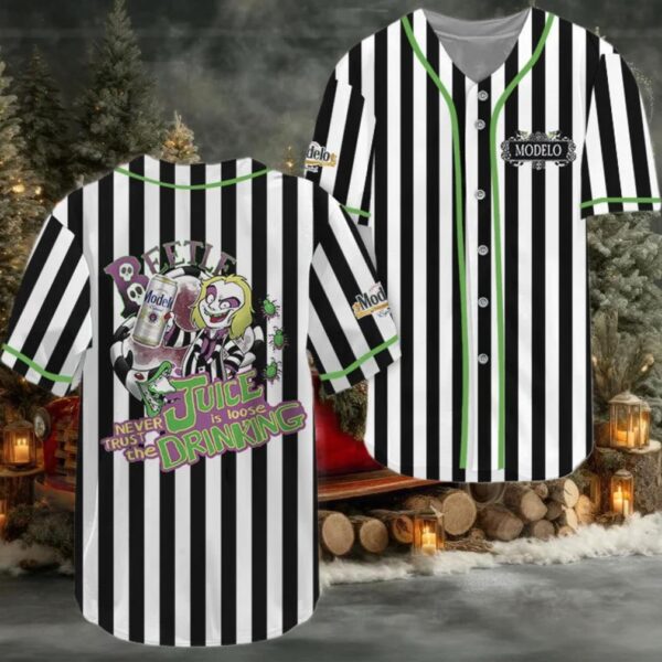 Modelo Beetlejuice Baseball Jersey