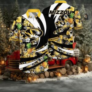 NCAA Missouri Tigers Flower Hawaiian Shirt 3D Shirt