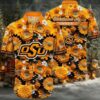 NCAA Oklahoma State Cowboys Flower Hawaiian Shirt 3D Shirt Oklahoma State Cowboys