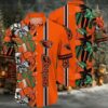 NCAA Oregon State Beavers Flower Button Up Hawaiian Shirt 3D Shirt