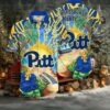NCAA Pittsburgh Panthers Flower Hawaiian Shirt 3D Shirt, Pittsburgh Panthers Football