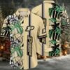 NCAA Purdue Boilermakers Flower Hawaiian Shirt 3D Shirt Purdue Boilermakers