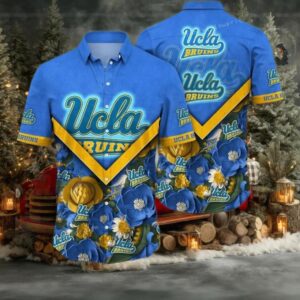 NCAA Ucla Bruins Flower Custom Hawaiian Shirt 3D Shirt