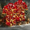 NCAA Usc Trojans Flower Hawaiian Shirt Outfit 3D Shirt, Unique Usc Trojans Football