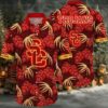 NCAA Usc Trojans Flower Hawaiian Shirt 3D Shirt