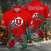 NCAA Utah Utes Flower Cheap Hawaiian Shirt 3D Shirt, Utah Utes Football