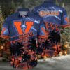 NCAA Virginia Cavaliers Flower Hawaiian Shirt 3D Shirt