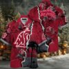 NCAA Washington State Cougars Flower Cheap Hawaiian Shirt 3D Shirt
