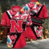 Nebraska Cornhuskers NCAA Flower Cheap Hawaiian Shirt 3D Shirt
