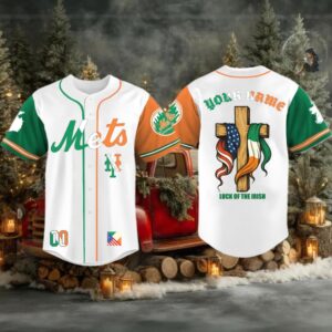 New York Mets Irish Heritage Night 2025 Jersey