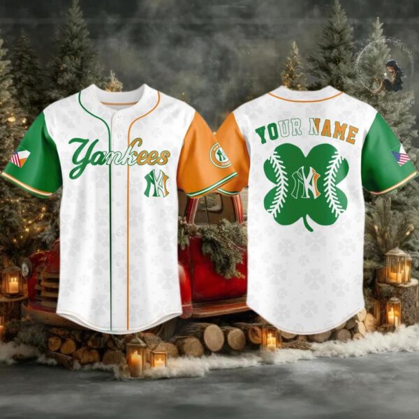 New York Yankees Irish American Heritage Night 2025 Jersey