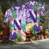Northwestern Wildcats NCAA Flower Custom Hawaiian Shirt