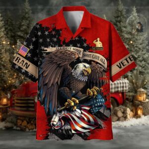 Official All Gave Some Some Gave All US Veteran Polo And Hawaii Shirt NPVC140204