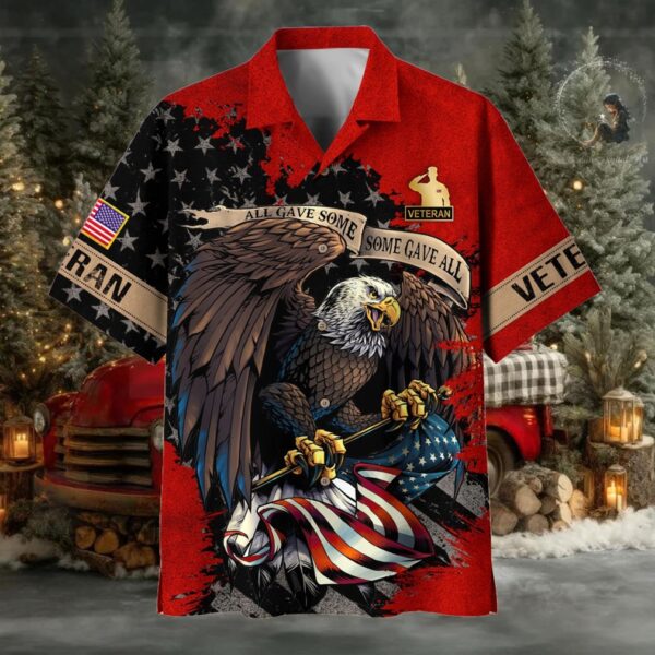 Official All Gave Some Some Gave All US Veteran Polo And Hawaii Shirt NPVC140204