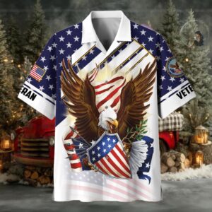 Official Eagle US Veteran Polo And Hawaii Shirt NPVC140201