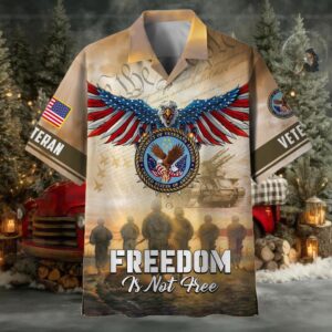 Official Freedom Is Not Free US Veteran Hawaii Shirt NPVC130603