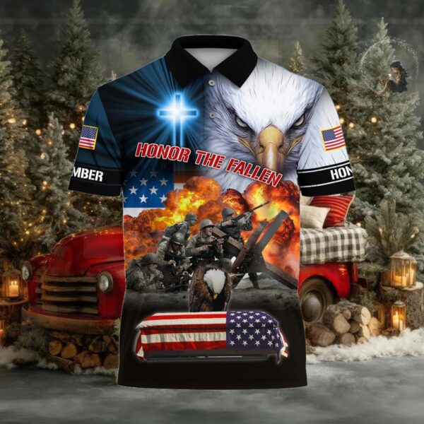 Official Honor The Fallen Polo And Hawaii Shirt NPVC170201