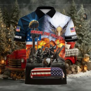 Official Honor The Fallen Polo And Hawaii Shirt NPVC270202
