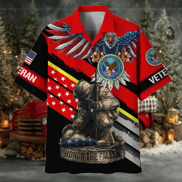 Official Honor The Fallen US Veteran Hawaii Shirt NPVC150501
