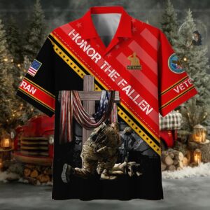 Official Honor The Fallen US Veteran Hawaii Shirt NPVC150502