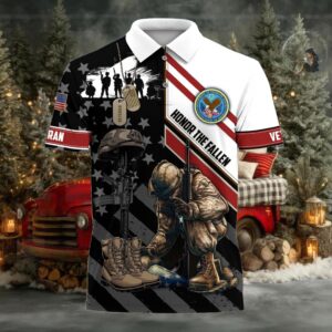 Official Honor The Fallen US Veteran Polo And Hawaii Shirt NPVC140203
