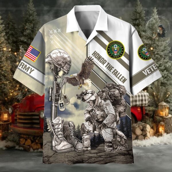 Official Honor The Fallen US Veterans Hawaii Shirt APVC020401