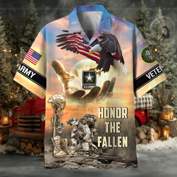 Official Honor The Fallen US Veterans Hawaii Shirt APVC060301