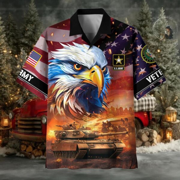 Official Honoring All Who Served US Veterans Hawaiian Shirt BPVC310701